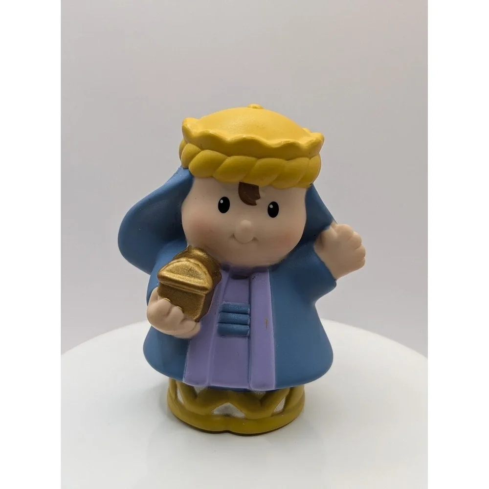 Fisher Price Little People Nativity Figure Lot Of 6 Jesus Angel Shepherd Wisemen